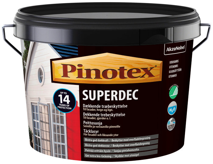 Pinotex Superdec heldækkende hvid 5 liter