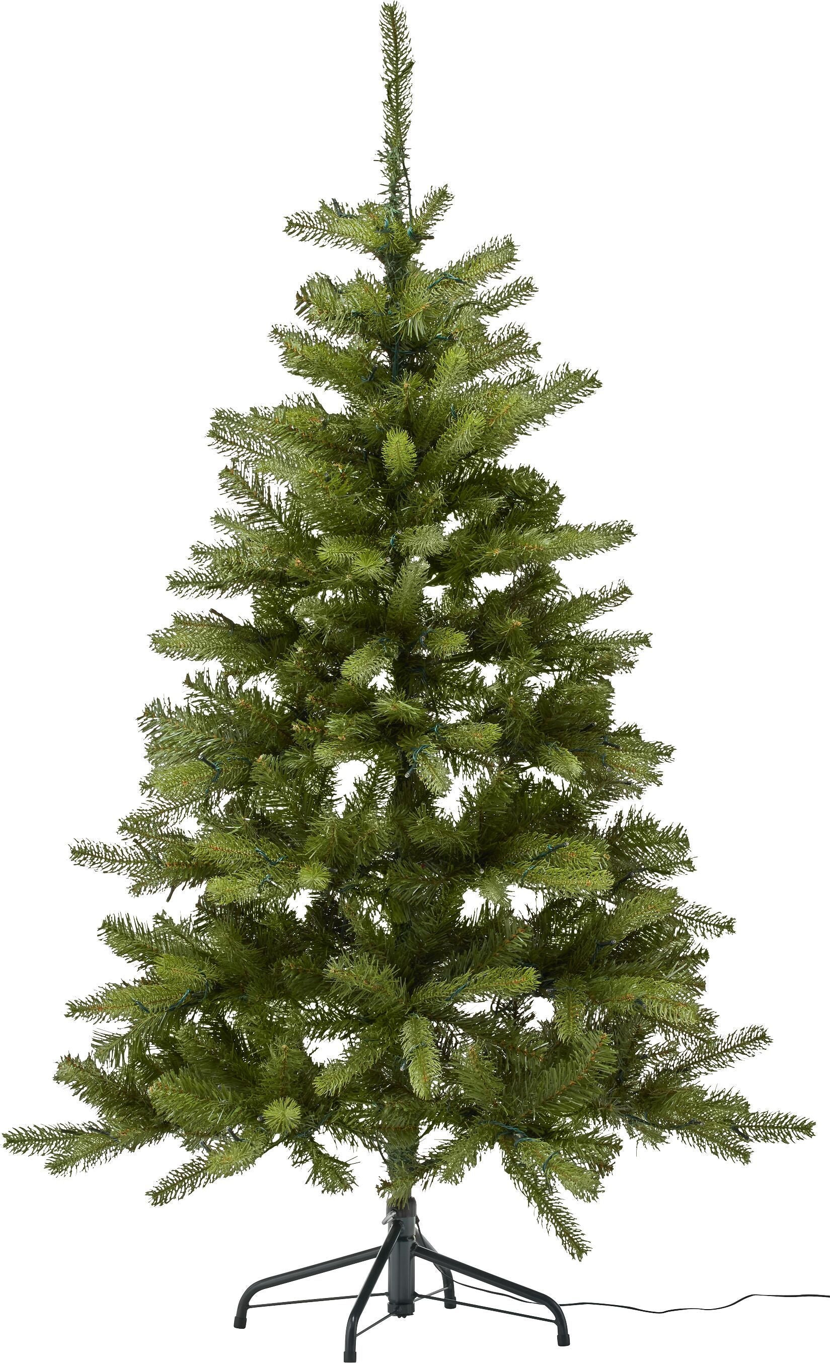 LED KUNSTBAUM - Grün / H: 180.0 cm