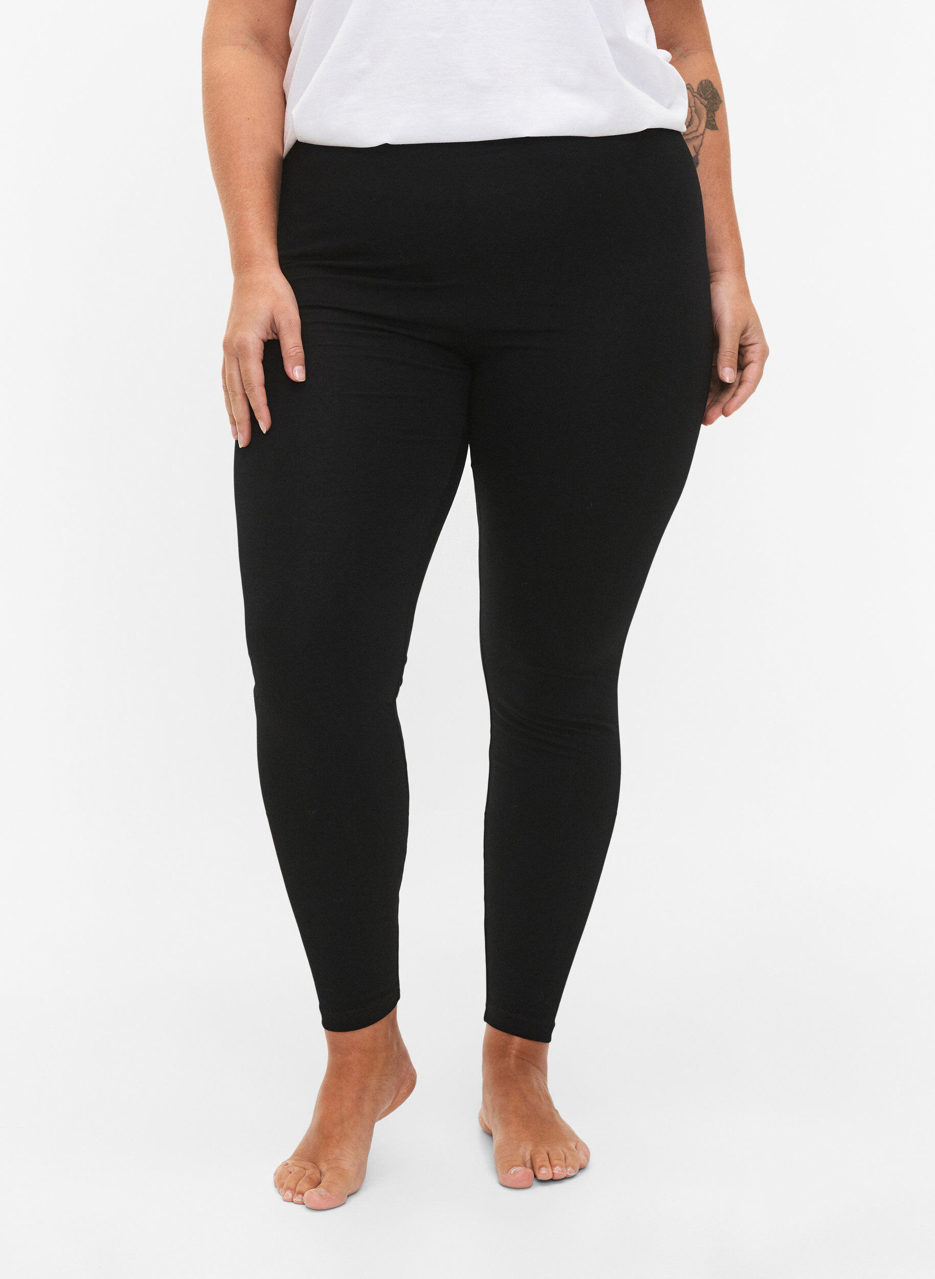 FLASH - 2-pak leggings i bomuld