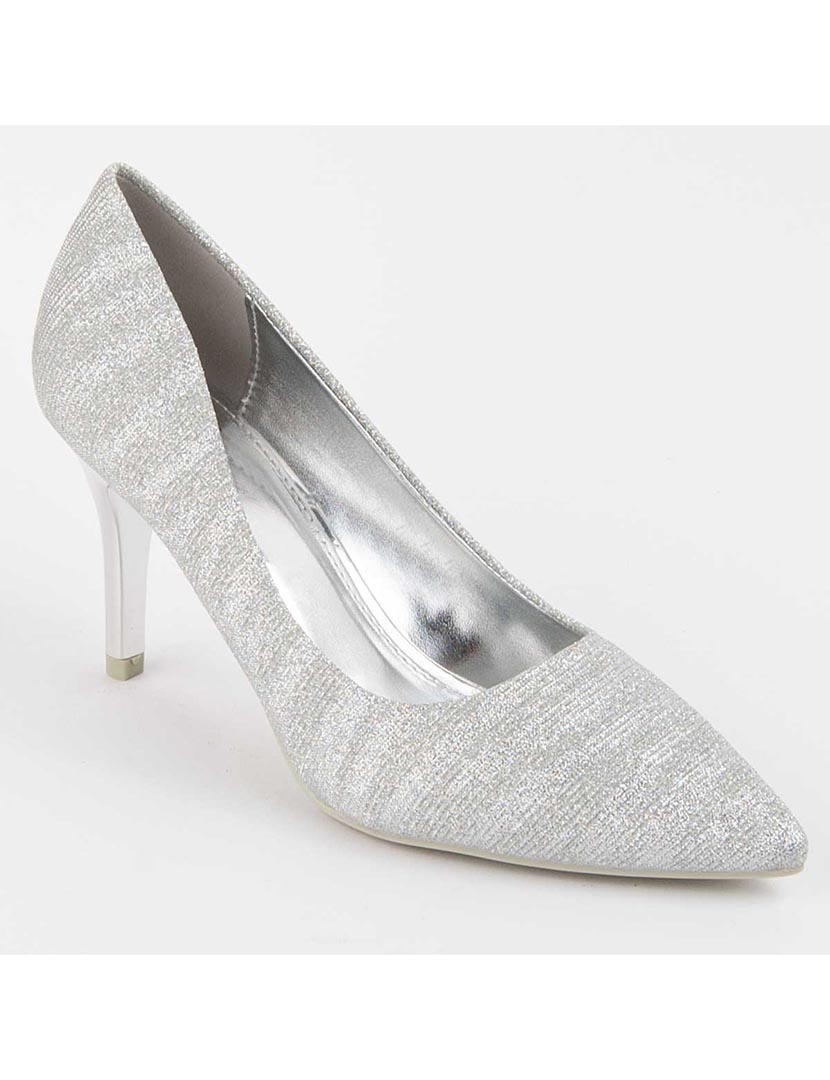 Silver Women's High Heels