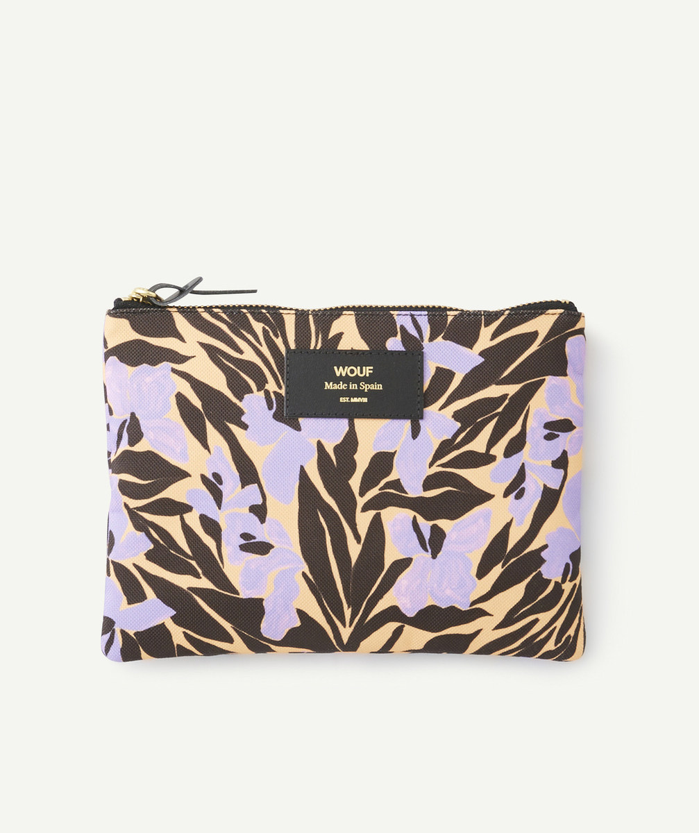 WOUFPOCHETTE EN PLASTIQUE RECYCLÉ IMPRIMÉE FEUILLAGES
