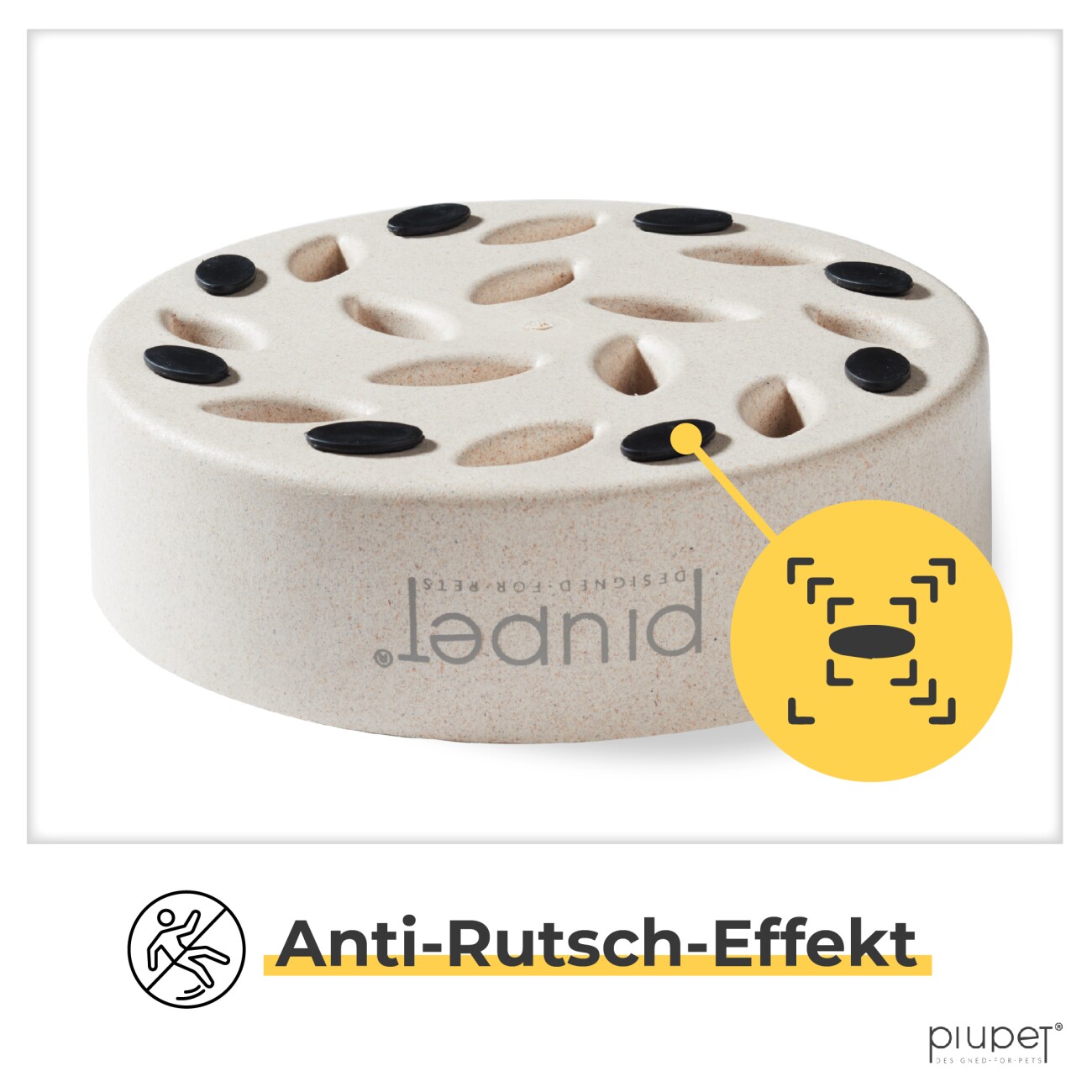 PIUPET Anti-Schling-Napf 800 ml