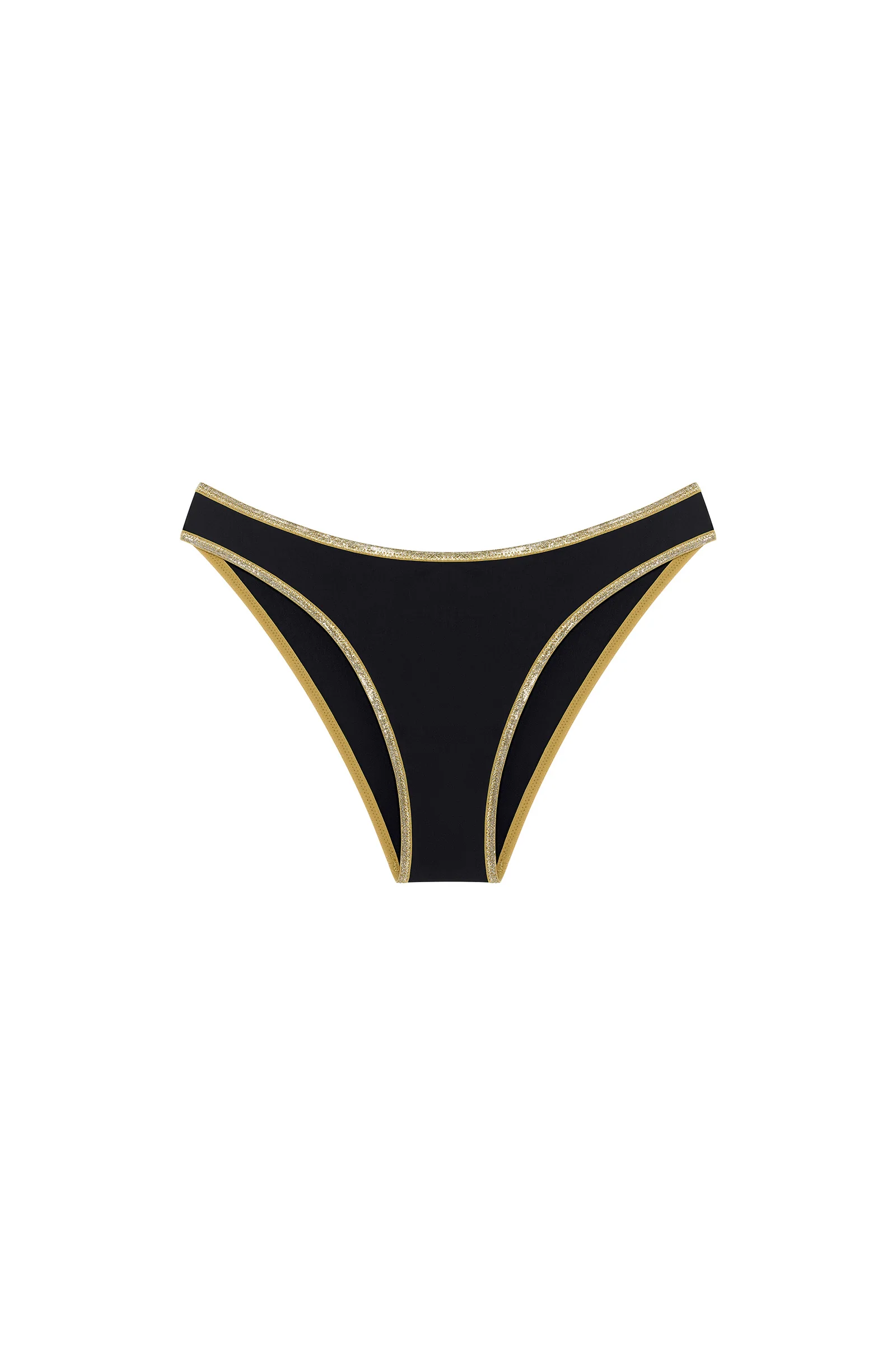 mathis Bas de maillot de bain échancré noir Noir