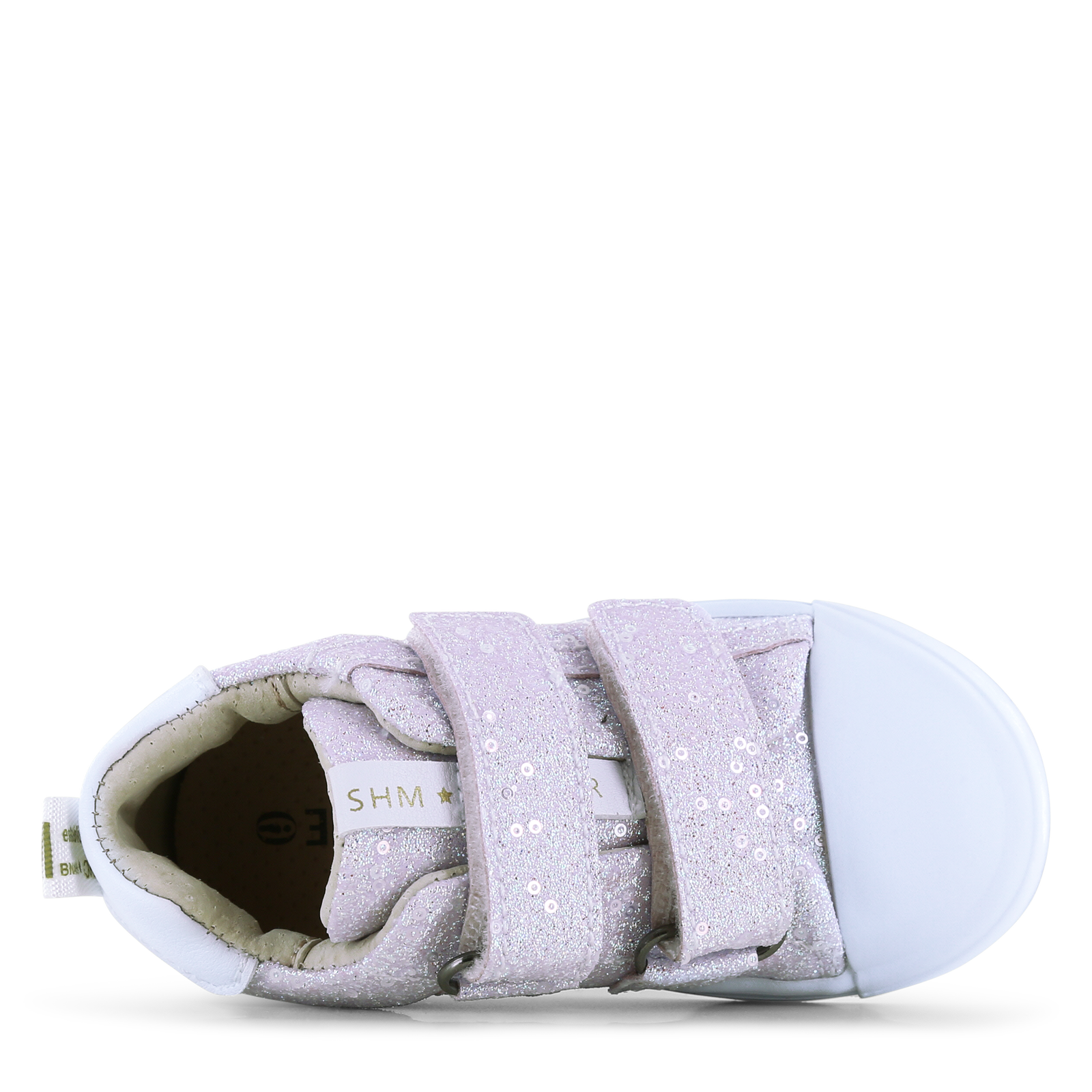 Shoesme lila sneaker met glitters Microfiber leer, Pailletten | Meisjes sch