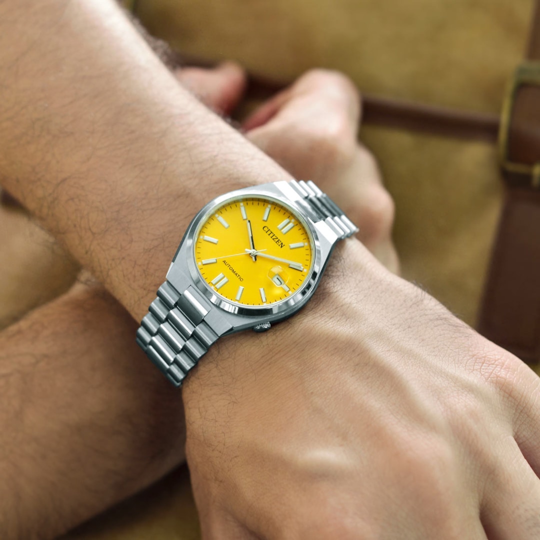 Citizen Tsuyosa Automatik Gelb