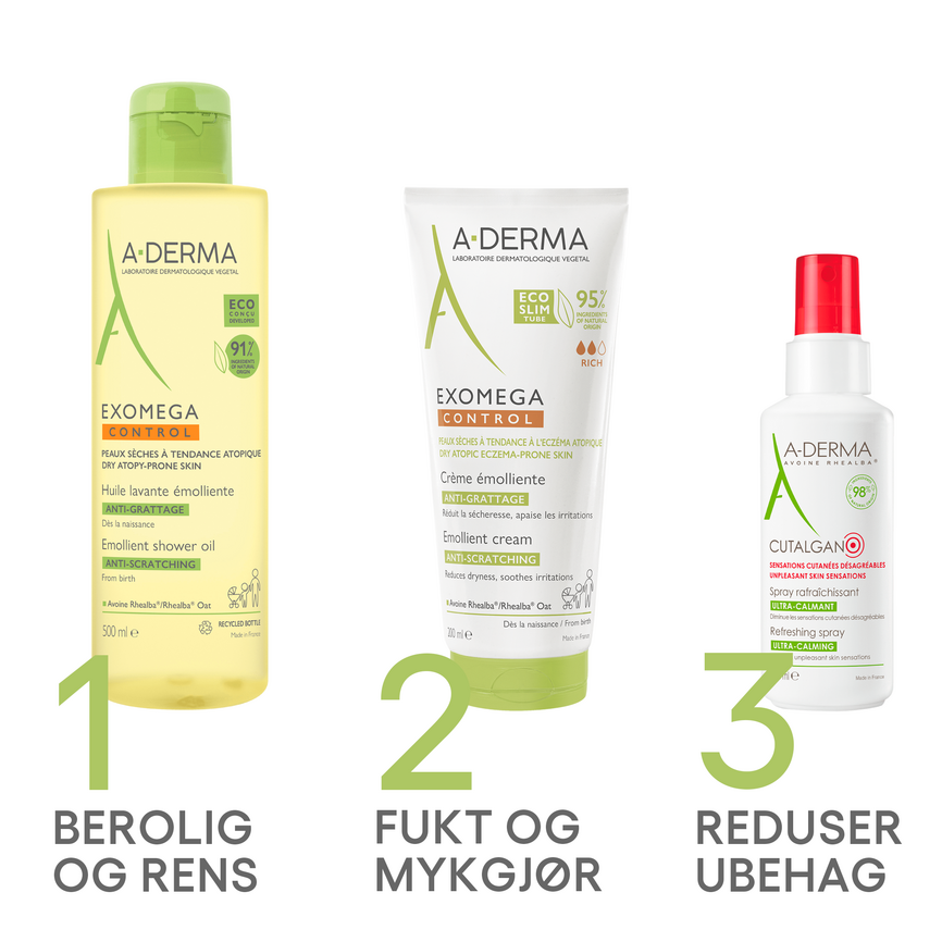 A-Derma Exomega Control Cream 200 ml