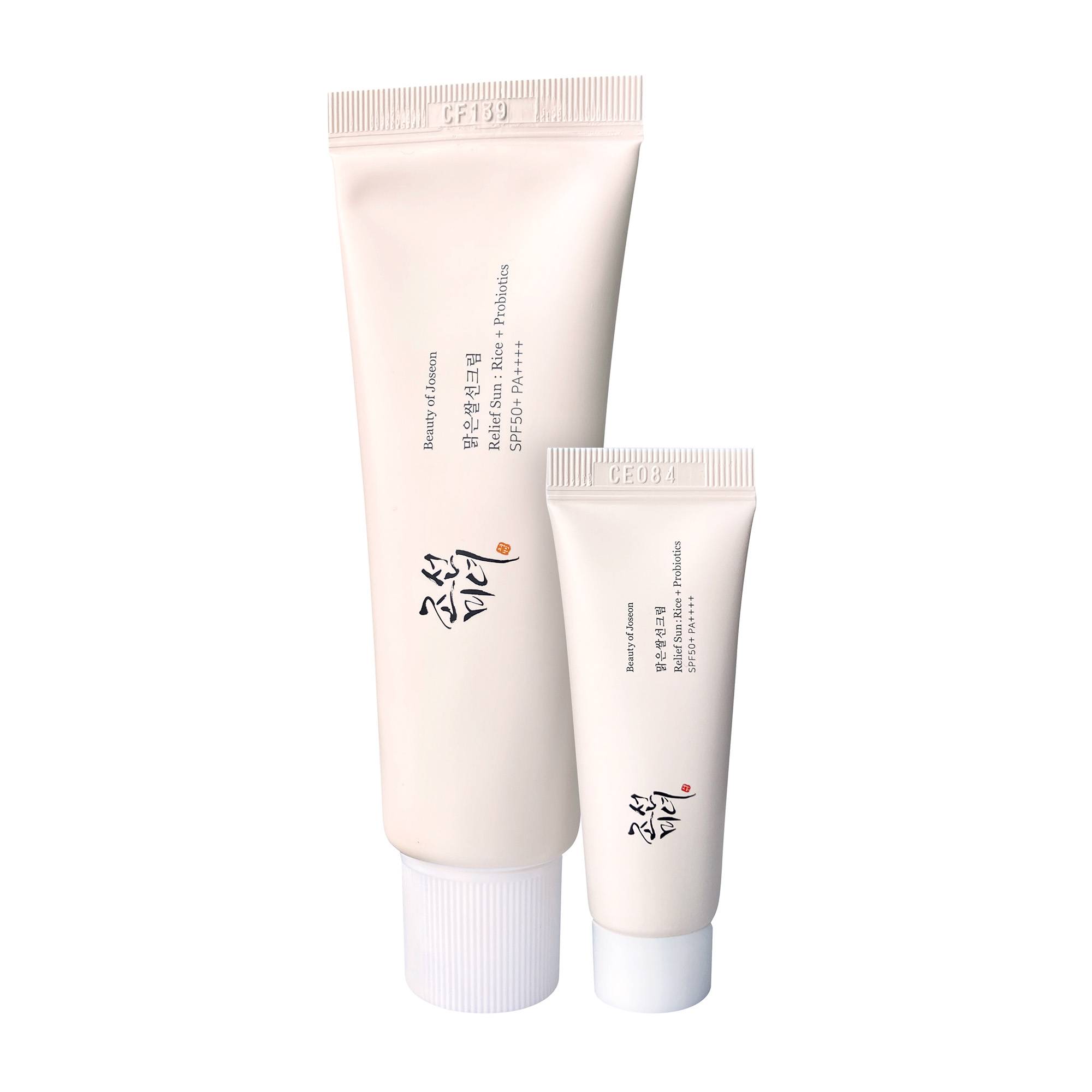 Crème Solaire Hydratante SPF 50  Relief Sun : Riz   Probiotiques / 50ml