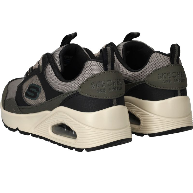 Skechers Uno Retro Groove Sneakers Grijs Jongens