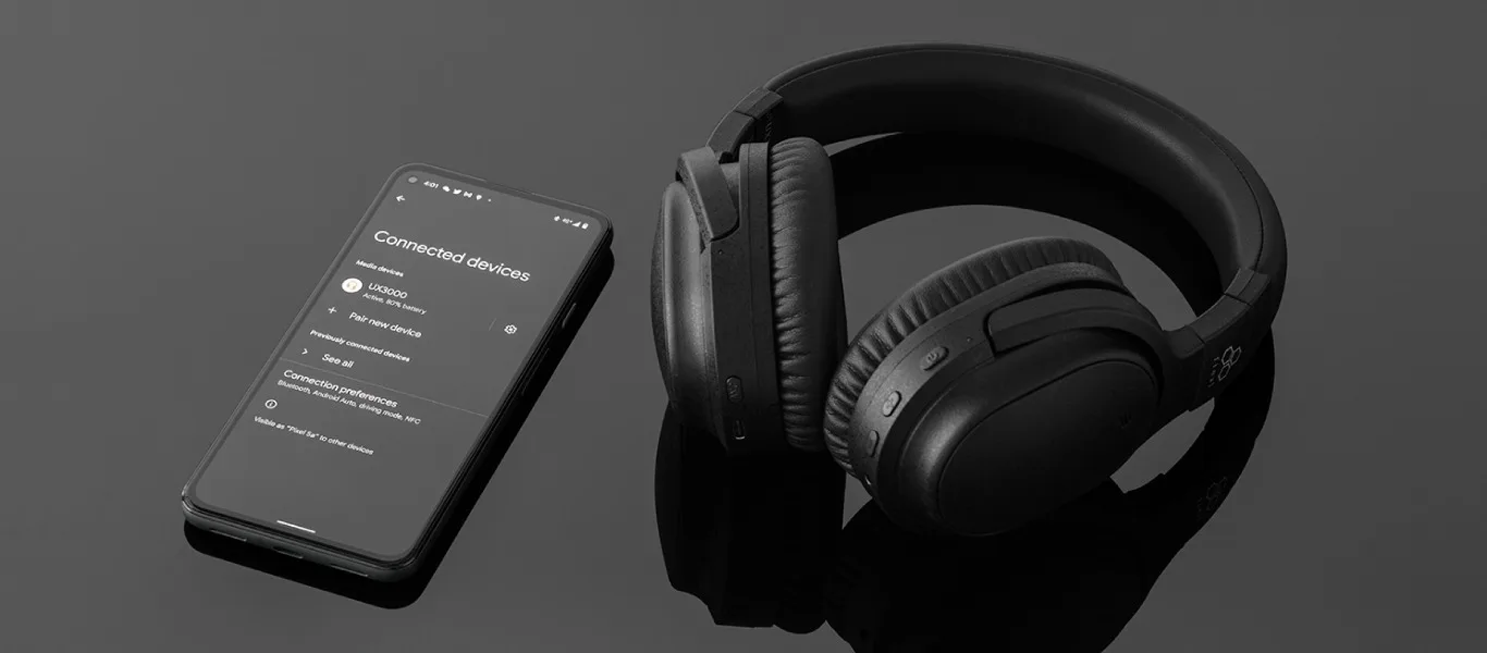 Final Audio UX3000 Noir Casques Bluetooth