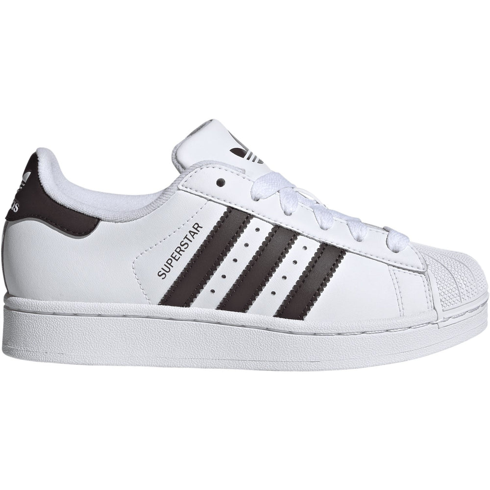 Køb adidas Originals Ftwr White/Aurora Coffee/Ftwr White Superstar Ii J Sneakers