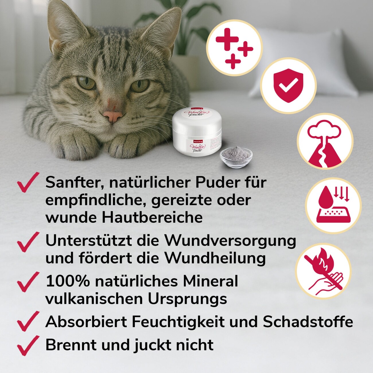 HerzensTier Wunderpuder 45g