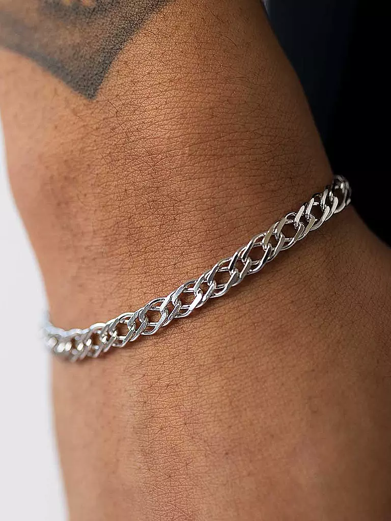 WARPEDSENSE Armband ROMBO silber