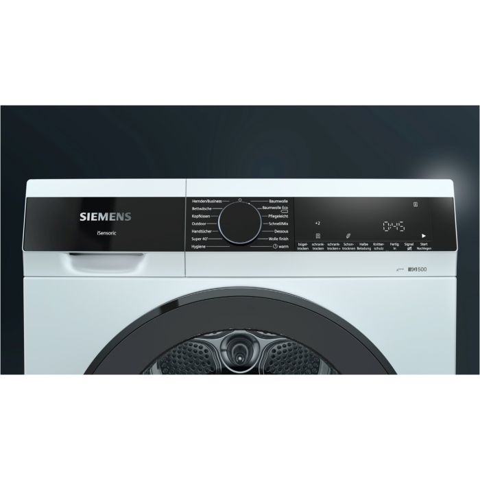 Siemens Wärmepumpentrockner iQ500 WQ33G2D40 Weiß