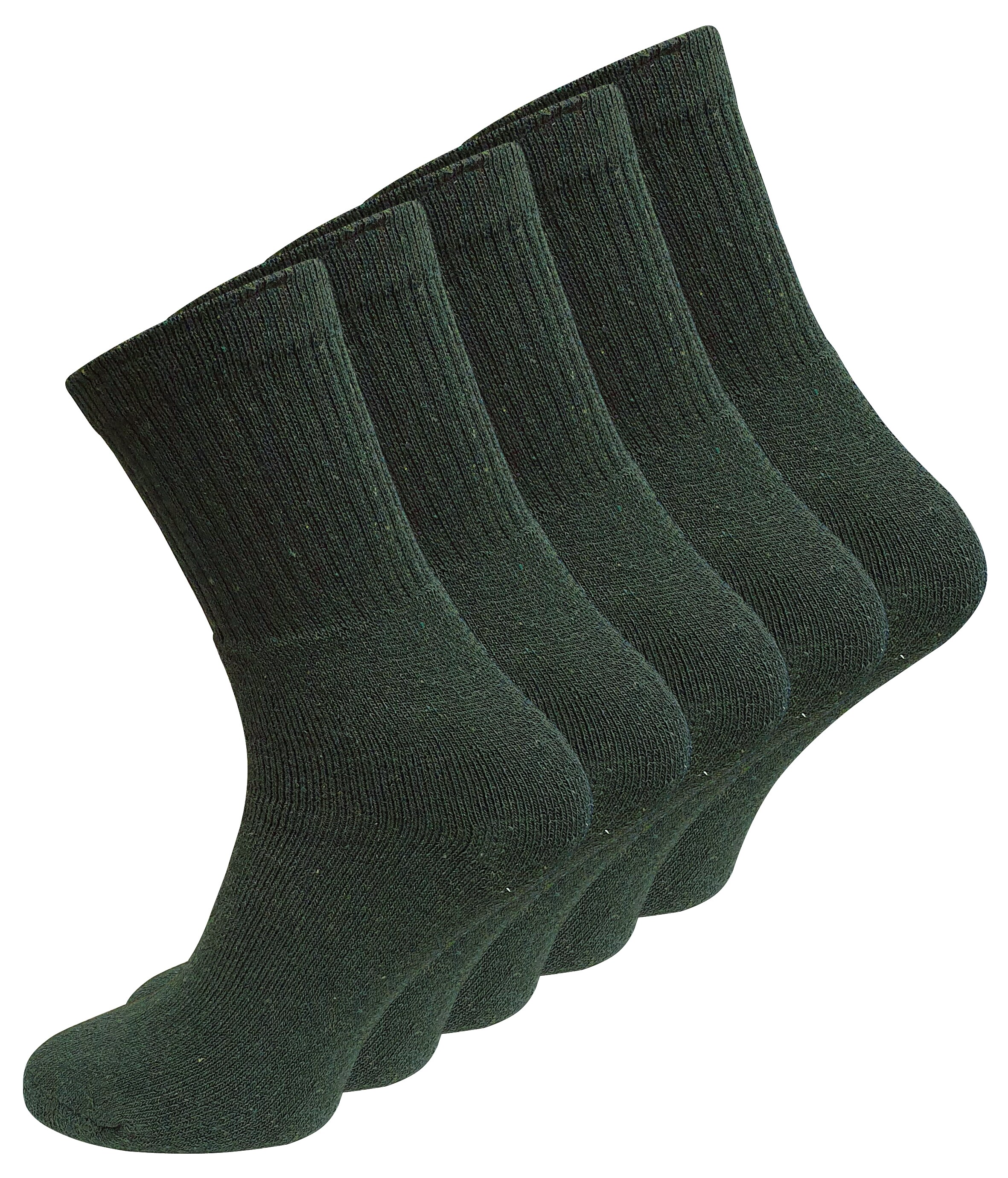 Cotton Prime® 10 Paar ARMY und JÄGER Socken