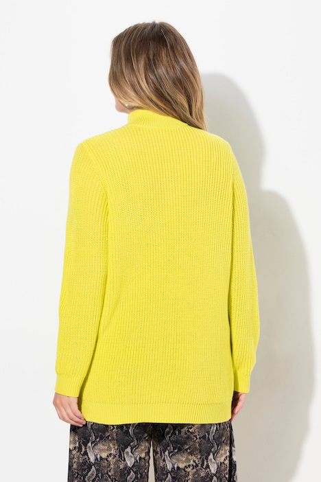 Pullover, Regular Fit, V-Ausschnitt mit Choker