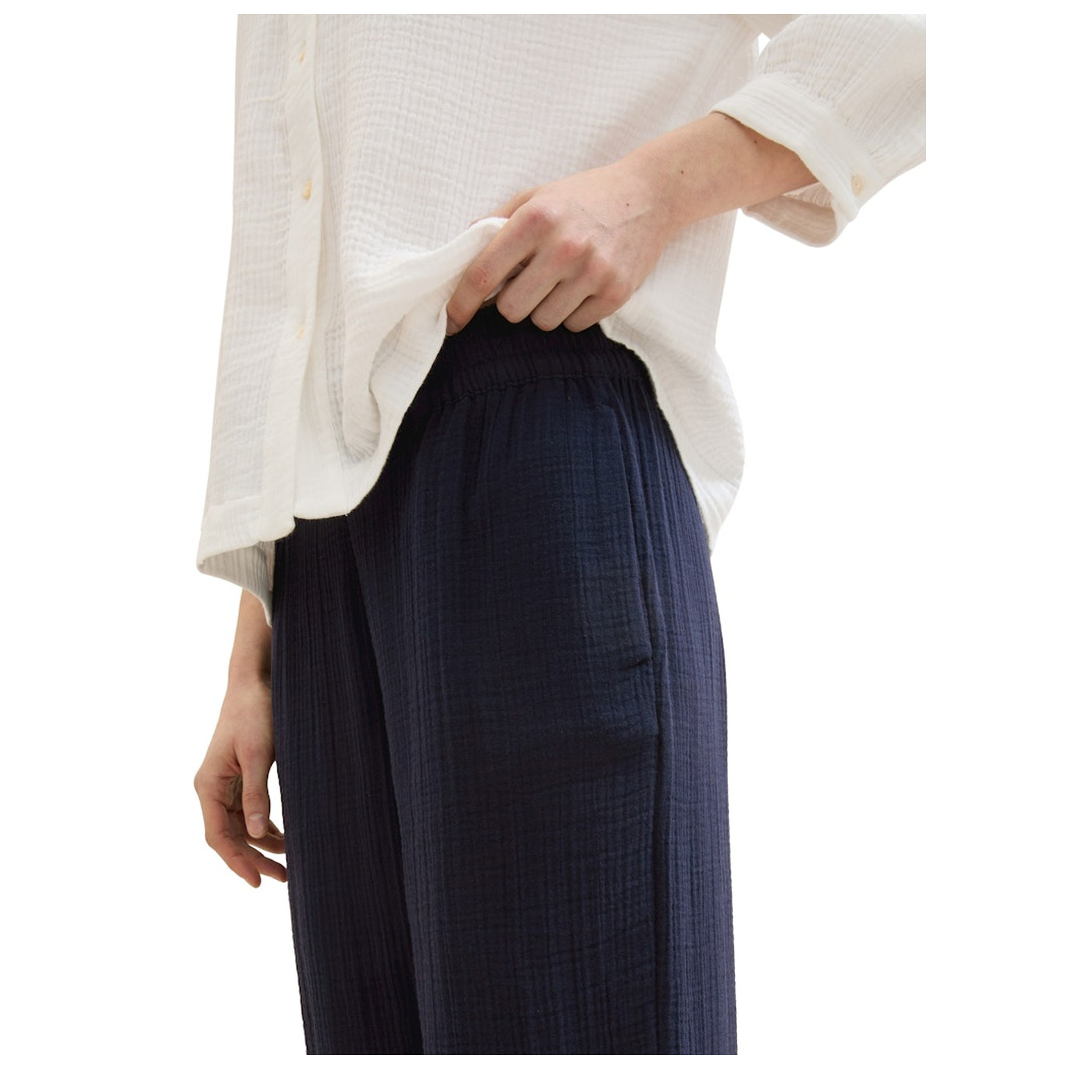 Tom Tailor Loose fit wide leg pants