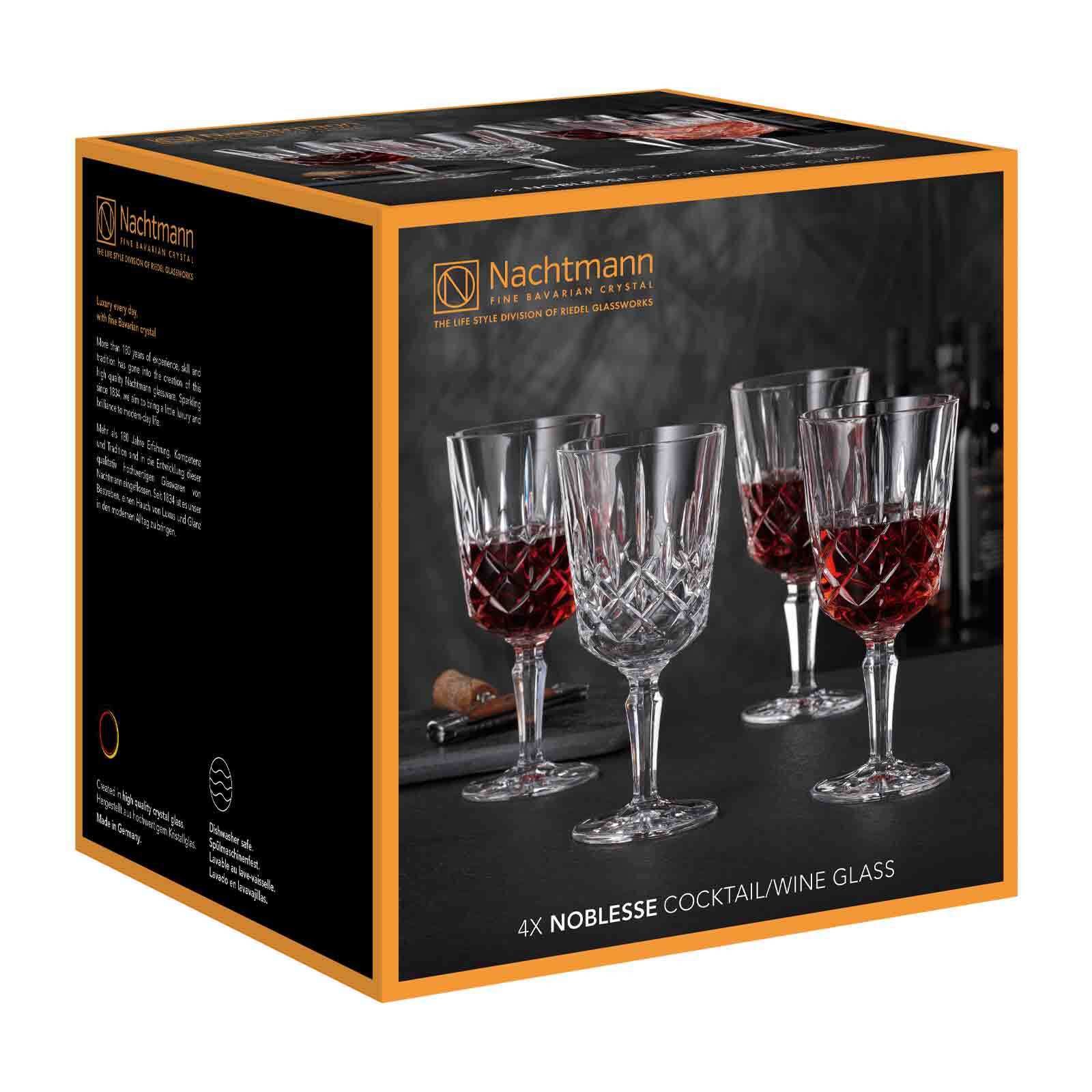 Nachtmann Cocktailgläser / Weingläser Noblesse 355 ml 4er Set
