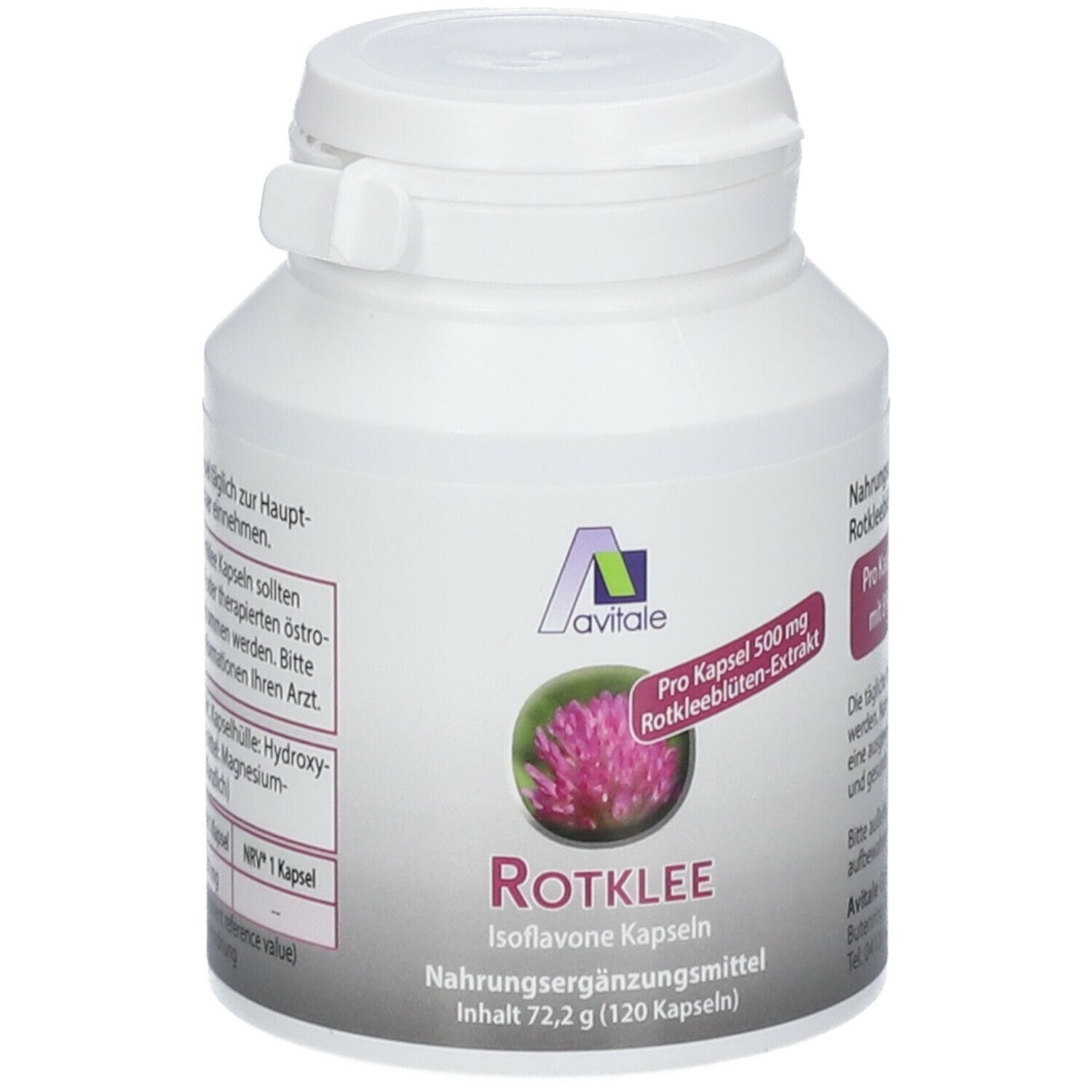 Avitale Rotklee 500mg