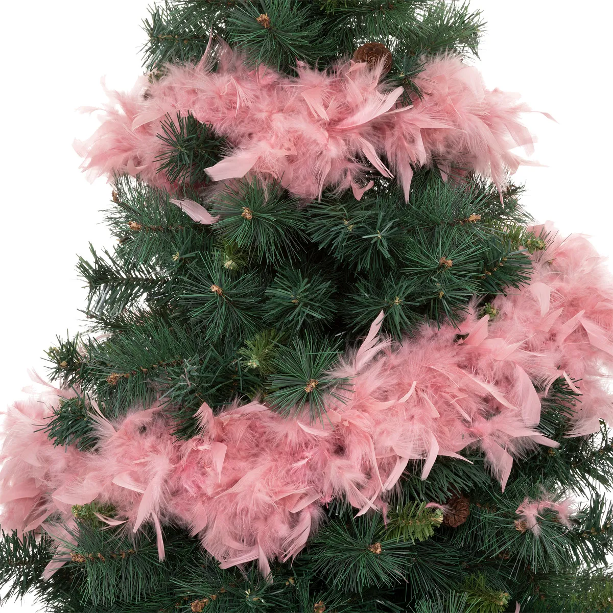 Feeric Christmas feeric_christmas Plume boa - 1m80 - Rose