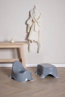 Beemoo CARE Anti-Slip Potte og Krakk, Grå