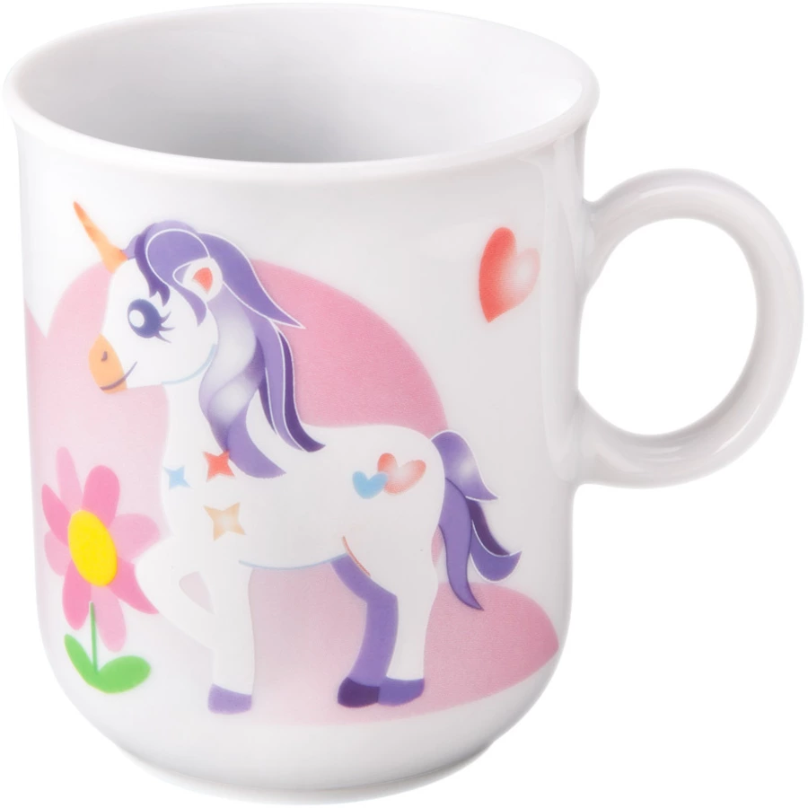 Seltmann Weiden Kindergeschirr Set Compact Mein kleines Einhorn bunt