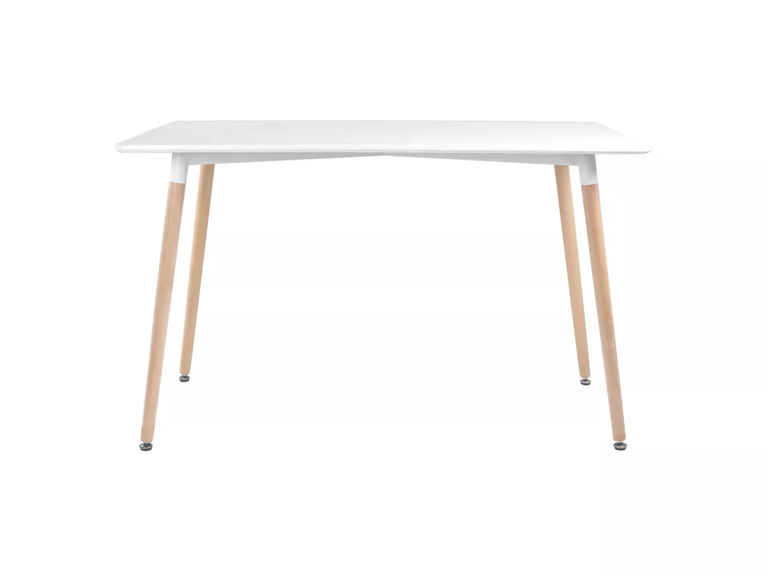 Table rectangulaire 120 × 70cm blanche PIA - HAPPY GARDEN