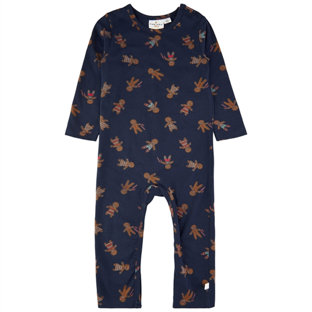Navy Blazer Ginger Aop Holiday Heldragt