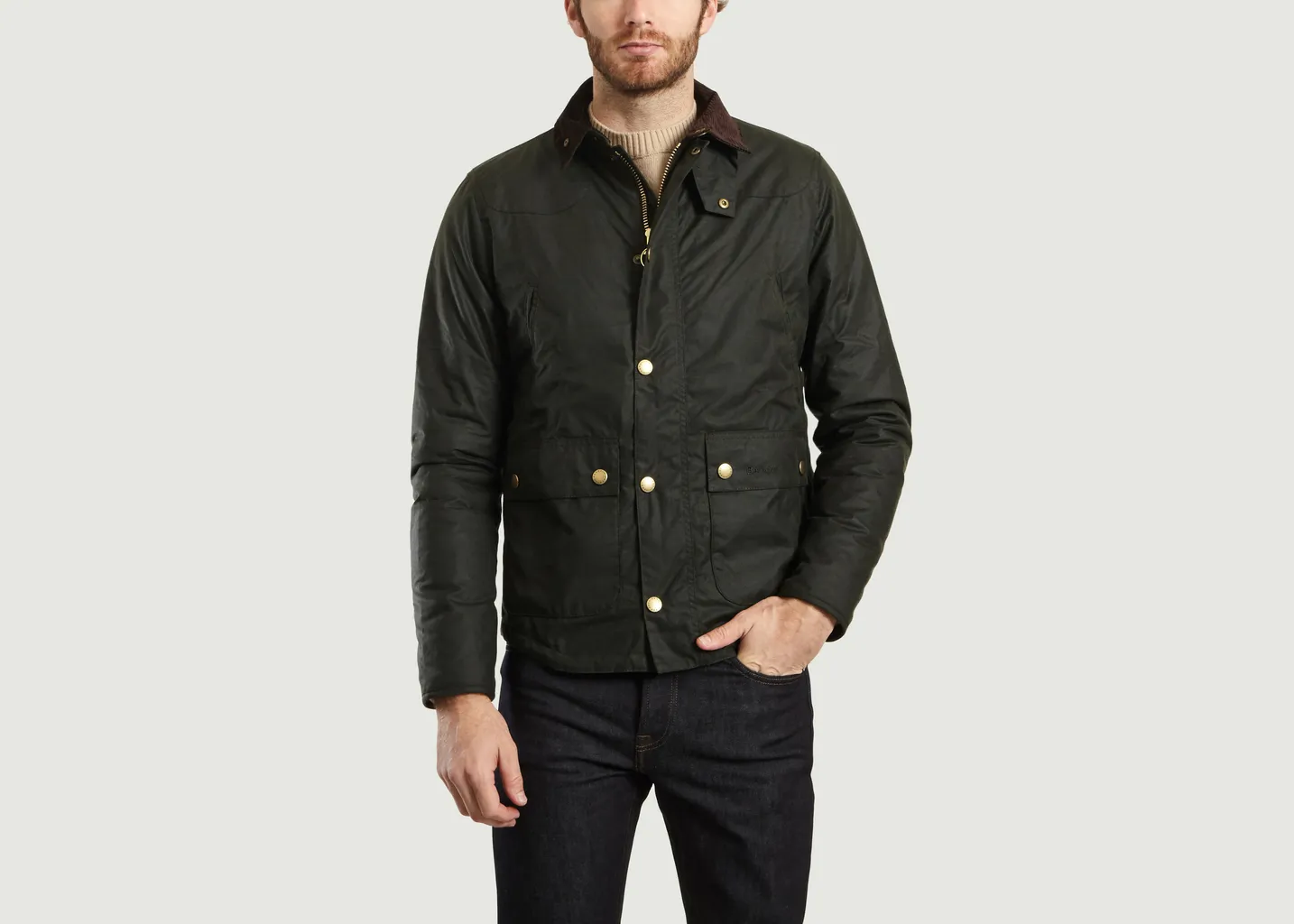 Reelin Wax Jacket Barbour