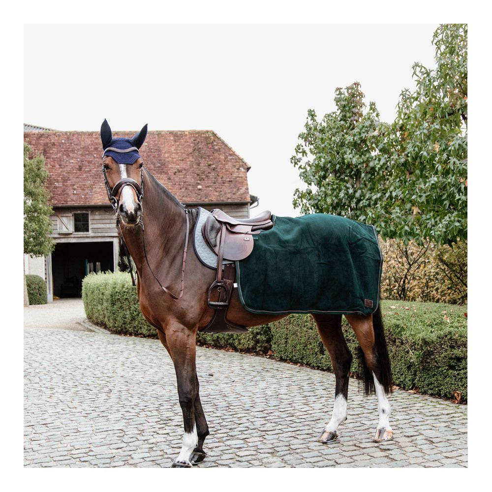 Kentucky HEAVY FLEECE - Couvre-reins pine green