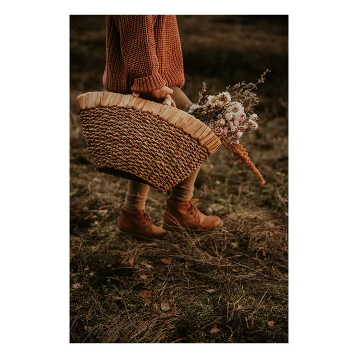 Yuki Pull Chunky Coton Bio | Terracotta