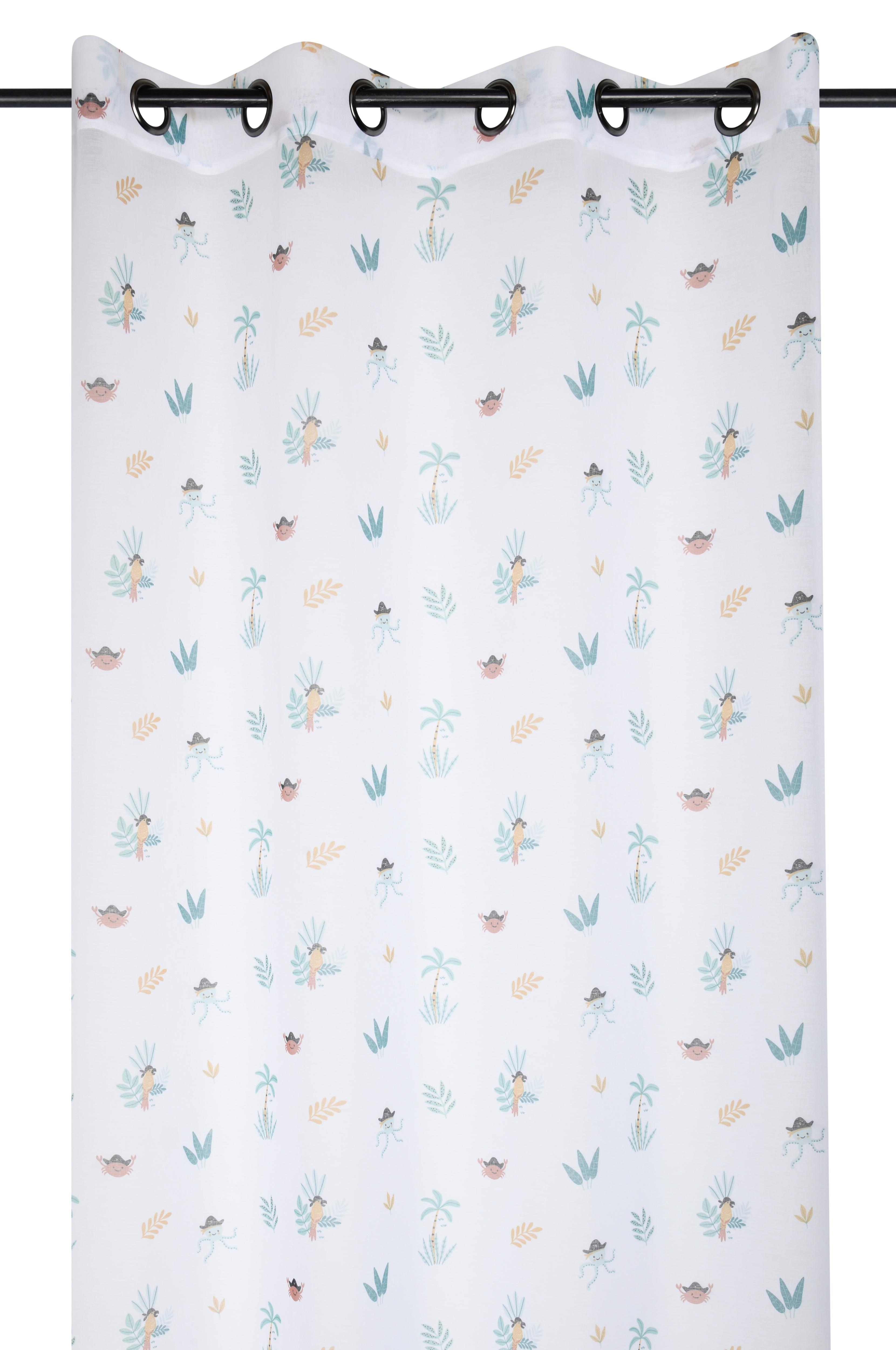 EDOUARD VOILE 140X260CM MULTICOLORE