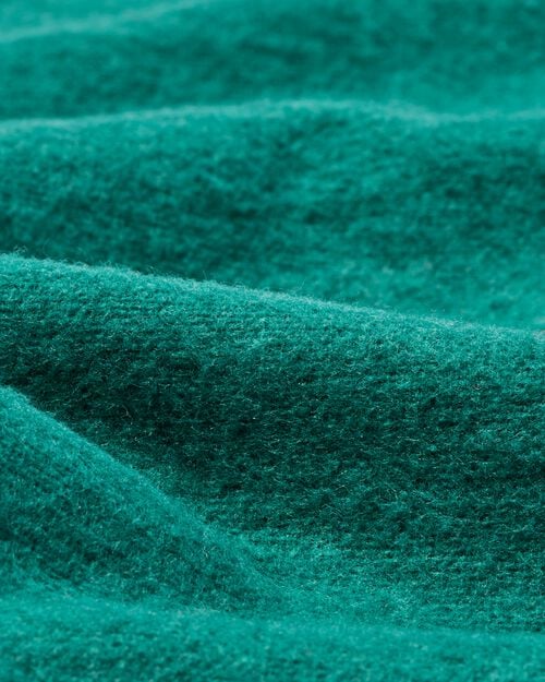 housse de couette flanelle 200 x 200/220 mélange vert foncé