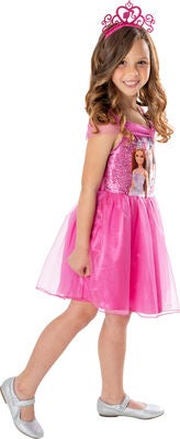 Barbie Kostyme Kjole med Hårbånd
