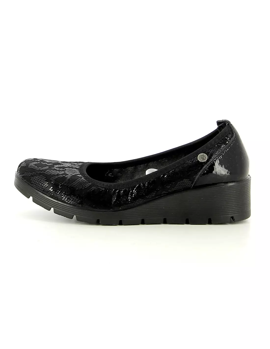 INEA GEP BAUME SNAKE CUIR - Ballerines & babies Cuir