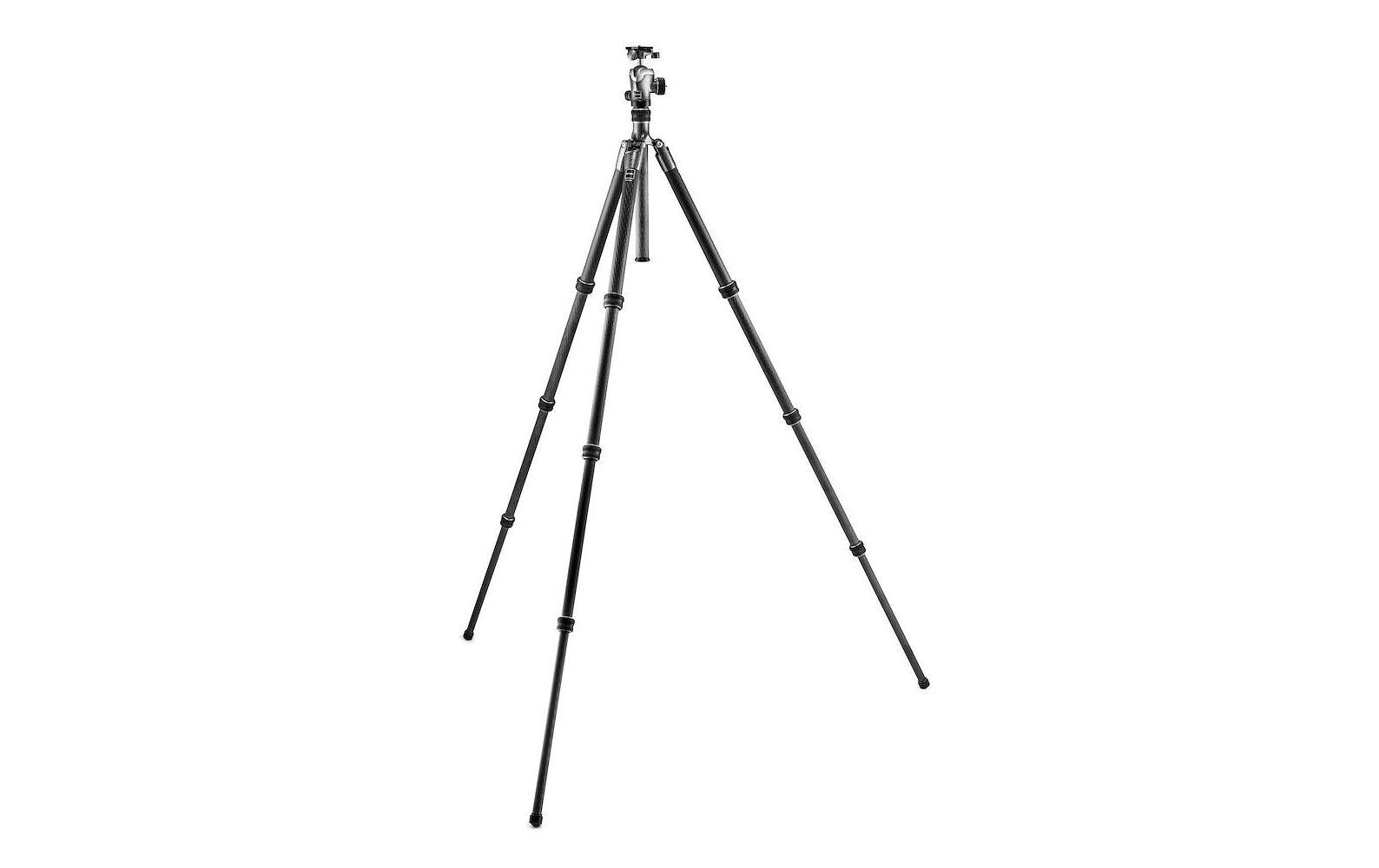 Stativ Traveler Kit S-2 4-teilig<br>Robustes, professionelles Dreibeinstativ mit 4 Beinsegmenten