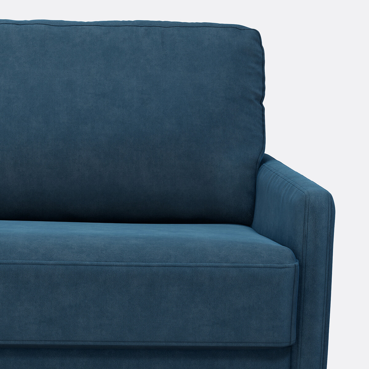 LA REDOUTE INTERIEURS<br>Sofá cama de veludo, espuma HR premium, Marta