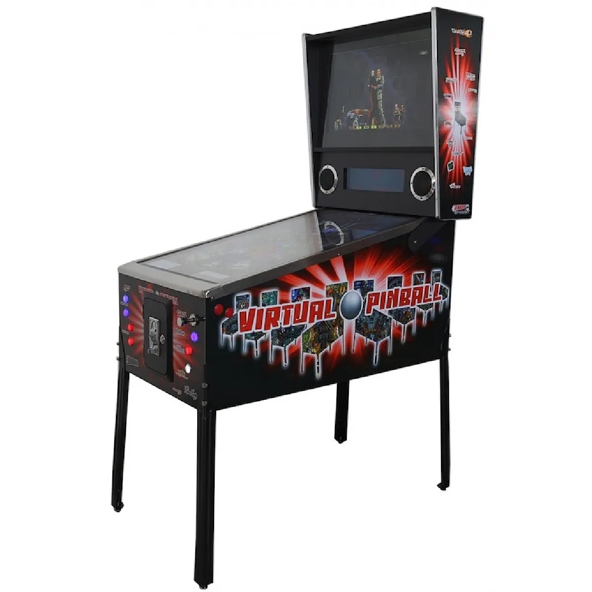 ARCADE Flipper Virtuel 1080 Jeux