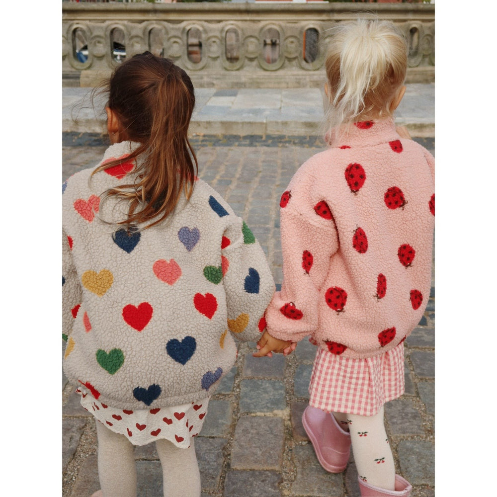Køb Konges Sløjd Ladybug Pink Jody Bamse Jakke Grs