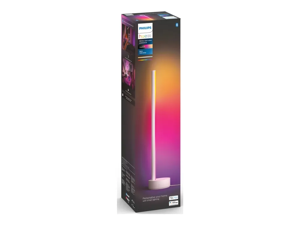 Philips Hue White and Color Ambiance Signe gradient - Bordlampe - Hvid