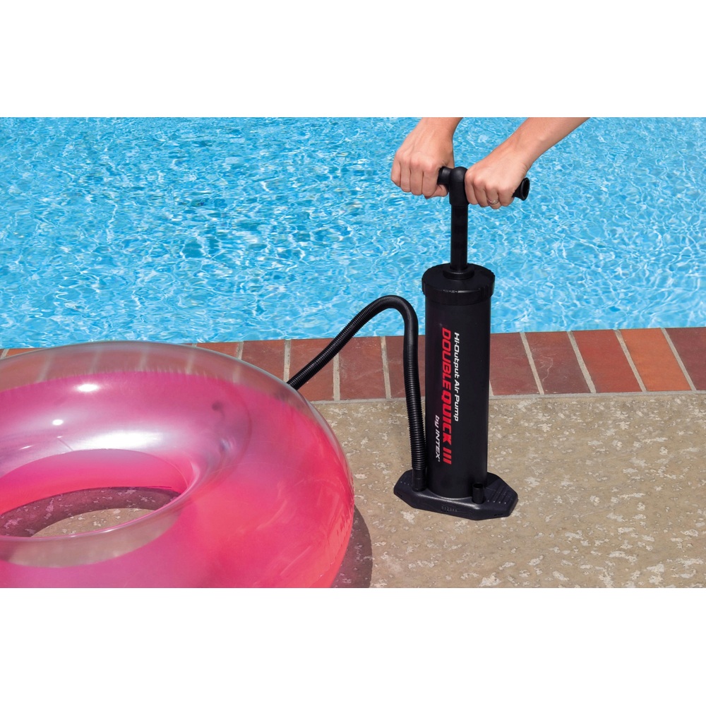 Intex Doppelschnell-Handpumpe