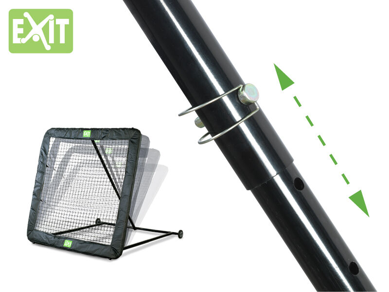 EXIT Kickback - Rebounder - Zwart - Metaal - XL