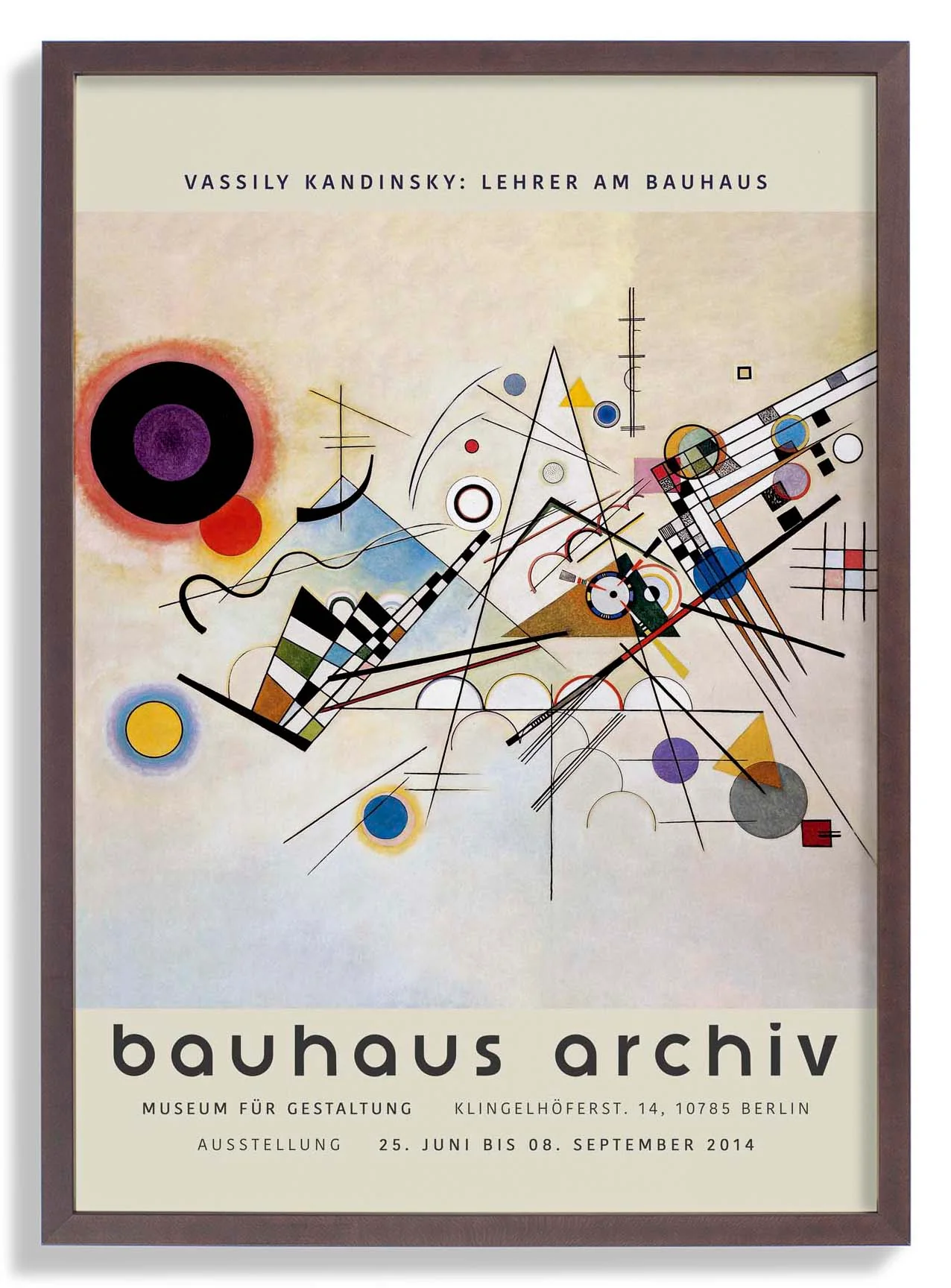 Komposition VIII von Wassily Kandinsky Ausstellung
