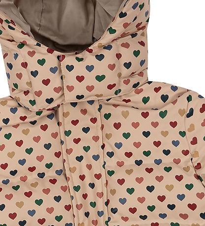 Konges Sløjd Regenjacke m. Wattierung - PU - Ace - Coeur Coloré
