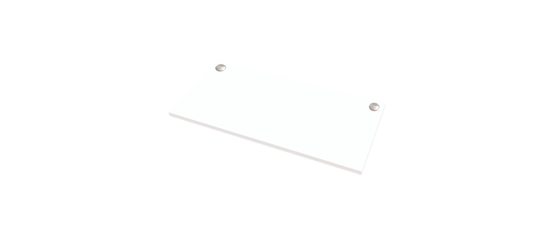 Tischplatte Levado 180 x 80 cm, Weiss<br>Platte für den Tisch