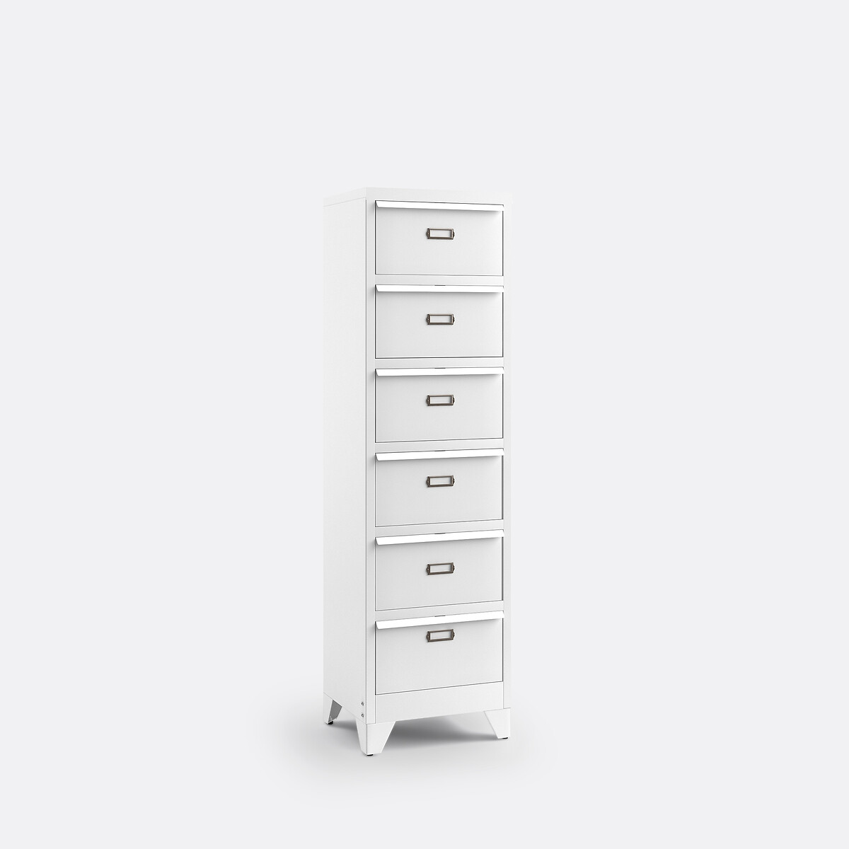 LA REDOUTE INTERIEURS<br>Cômoda metálica com portas de dobradiça, Hiba