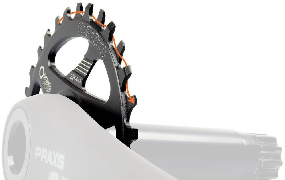 Praxis Works MTB 10/11/12-fach Direct Mount Kettenblatt 3mm Offset kaufen | Bike-Discount