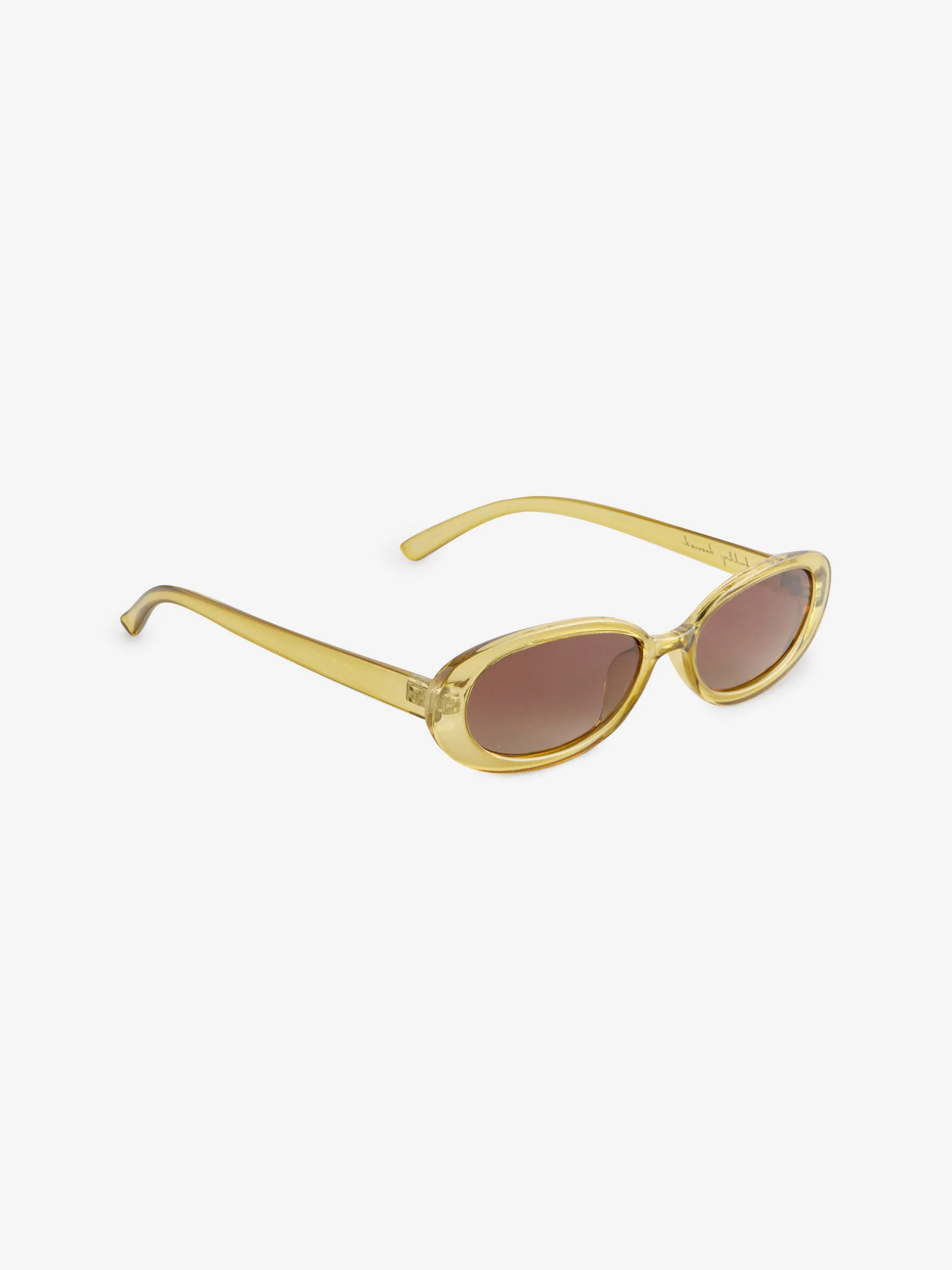 Never Fully Dressed Narrow Oval Sunglasses