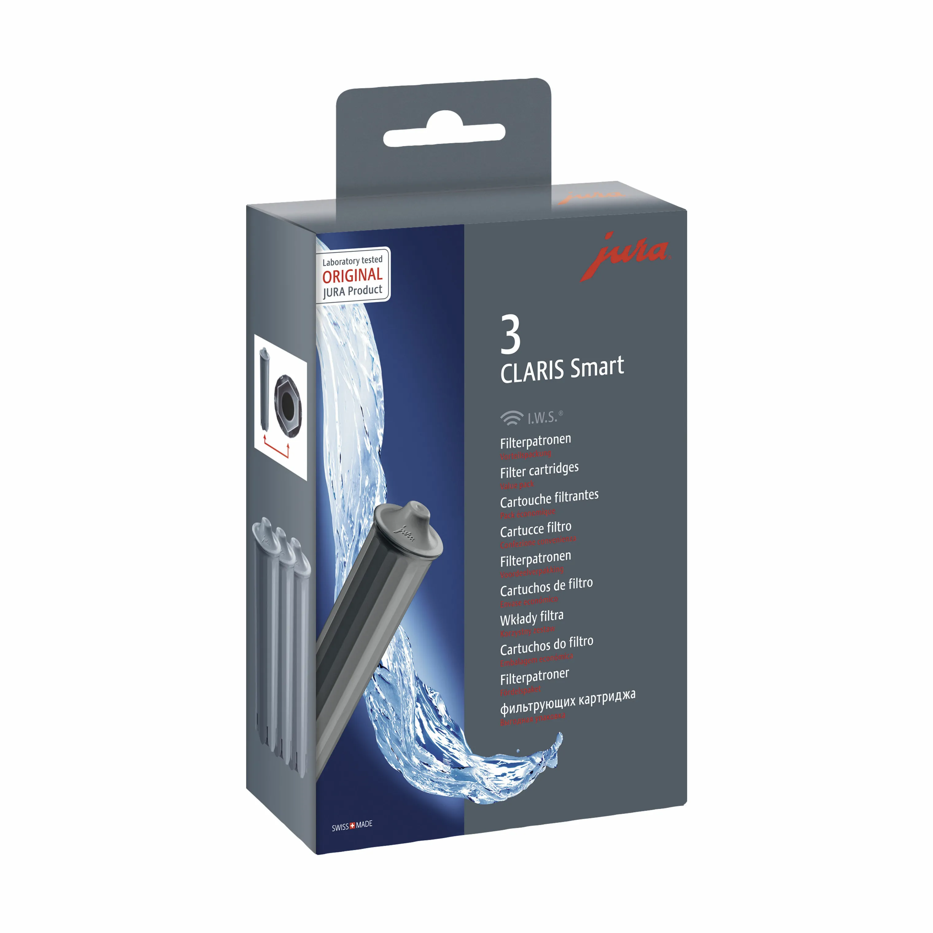JURA Claris Smart+ Filter - 3 stk.