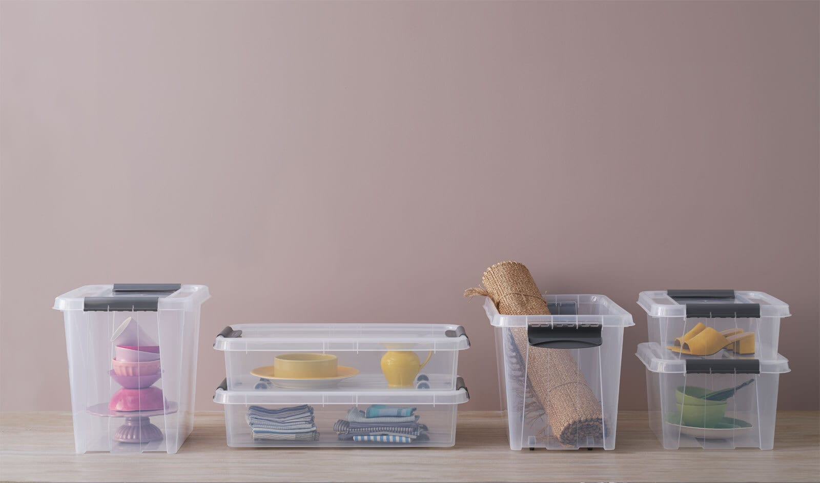 Pro Box Transparent ca. 39 x 26 x 51 cm