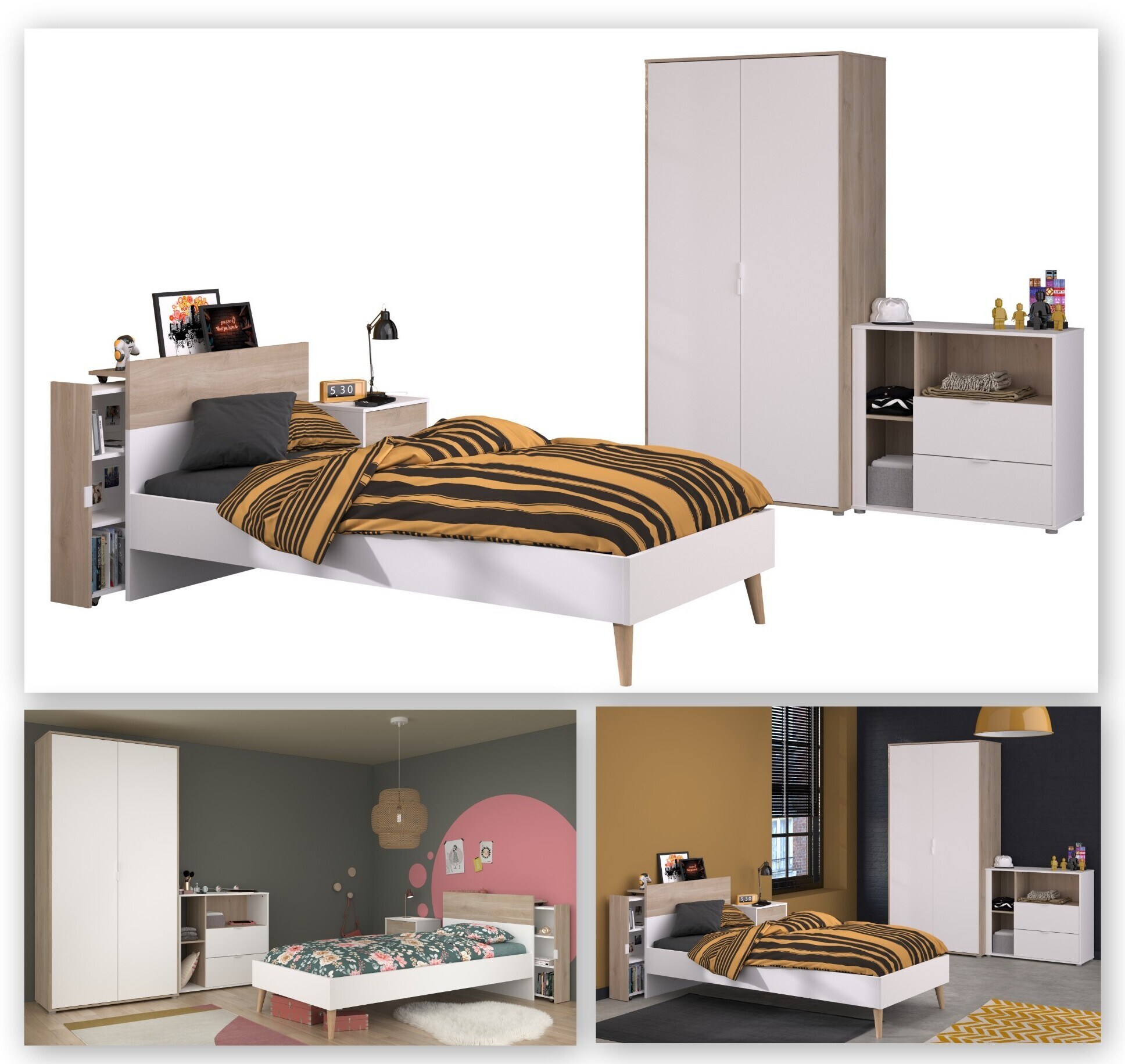 Parisot Kinderzimmer-Set5-teilig 